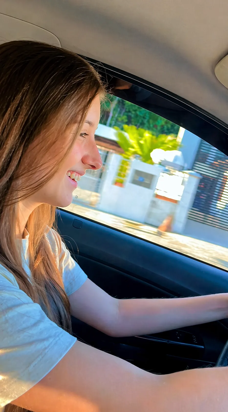 Heloysa R., aprovada depois das aulas praticas com Eduardo